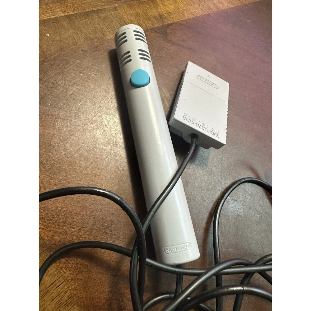 Nintendo GameCube Gray Microphone Accessory Untested